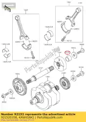 Here you can order the collar,23x30x23 from Kawasaki, with part number 921520358: