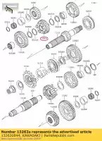 132620844, Kawasaki, marcia, ingresso 3 °, 25 t kawasaki w  a c cafe style special edition final ej800 w650 w800 650 800 , Nuovo