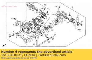 Honda 16198KFK631 tubo - Il fondo