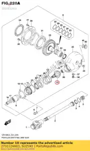 Suzuki 2731124A03 versnelling, fdr schuine kant - Onderkant