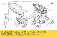 37216GJ8701, Honda, oeillet honda cb fx nx r (g) japan mc16-100 r nc21-100 (g) japan riii nc24-102 (j) japan xl 250 400 600 650 1300 1986 1988 1989 1990 1991 1992 1993 1994 1995 1996 1997 1998 1999, Nouveau