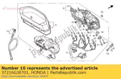 Aqui você pode pedir o ilhó em Honda , com o número da peça 37216GJ8701: