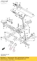 2521101H11, Suzuki, garfo, mudança de marcha nº 1 suzuki gsxr1000a gsxr1000rz gsxr1000r 1000 , Novo