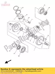 Aquí puede pedir pistón (estándar) de Yamaha , con el número de pieza 3T2116310197: