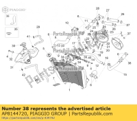 AP8144720, Aprilia, Tubo flessibile, Nuovo