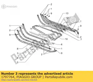Piaggio Group 1797764 striscia - Il fondo