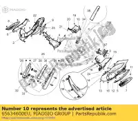 65634600EU, Piaggio Group, Tampa central piaggio beverly zapm69200 125 300 2010 2016, Novo