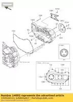 140920033, Kawasaki, dekking vn1700b9f kawasaki vn vulcan 1700 2009 2010 2011 2012 2013 2014 2015 2016, Nieuw