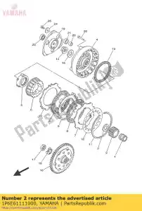 yamaha 1P6E61111000 gear, primary drive - Bottom side