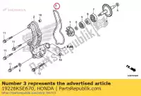 19226KSE670, Honda, junta, bomba de água honda  crf 150 2007 2008 2009 2012 2013 2014 2018 2019 2020, Novo