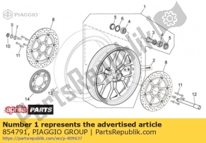 aprilia 854791 voorwiel 3,5 