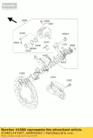 410801443487, Kawasaki, disco, rr, p.gold kawasaki zx6rr ninja k zx 6r 6rr 600 , Novo