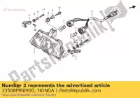 33508MR8900, Honda, resta, l fanale posteriore honda rvf  r rii rvf400r 400 , Nuovo