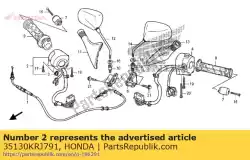 Here you can order the sw assy,st from Honda, with part number 35130KRJ791: