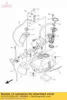 5CA2414G0100, Yamaha, Sello yamaha hw nxc xc xf xp yp 50 125 151 400 500 2005 2006 2007 2008 2009 2010 2011 2012 2013 2014 2015 2016, Nuevo