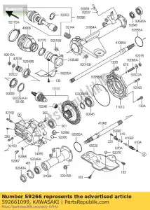 kawasaki 592661099 giunto sferico klf300-c7 - Il fondo