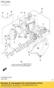 suzuki 1382629F00 clamp - Bottom side