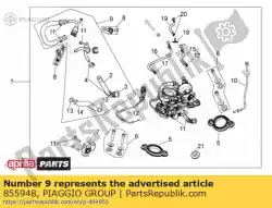 Qui puoi ordinare rotaia carburante cpl da Piaggio Group , con numero parte 855948: