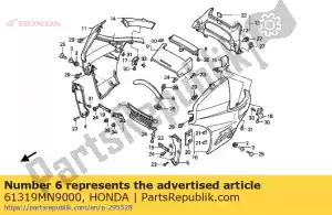 Honda 61319MN9000 painel, harnas gua - Lado inferior