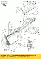 922101323, Kawasaki, écrou kvf650-a1 kawasaki  brute force h2 h2r kle kvf ninja vn vulcan z 300 400 650 750 900 1000 1700 2000 2002 2003 2004 2005 2006 2007 2008 2009 2010 2011 2012 2013 2014 2015 2016 2017 2018 2019 2020 2021, Nouveau