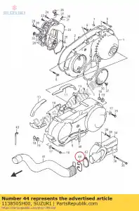 suzuki 1138505H00 przewodnik, pasek fajny - Dół