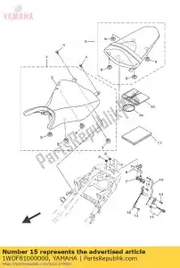 yamaha 1WDF81000000 tool kit - Bottom side