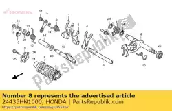Aquí puede pedir spg, cambio tambor st de Honda , con el número de pieza 24435HN1000: