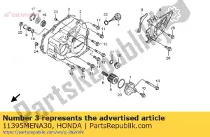 honda 11395MENA30 junta, l. cubrir - Lado inferior