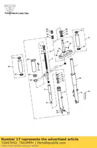 triumph T2047092 rura zewn. prawoskr?tna - Dół