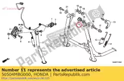Aqui você pode pedir o colarinho, l. Estande principal em Honda , com o número da peça 50504MBG000:
