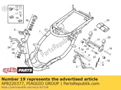 Aprilia AP8220377, Stil-blok, OEM: Aprilia AP8220377