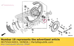 Aqui você pode pedir o vedação contra poeira, 21x37x5,5 (arai) em Honda , com o número da peça 90755GC4003: