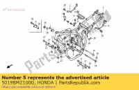 50198MZ1000, Honda, placa, tanque de combustible c honda cbr  f cb super four cb1000f 1000 , Nuevo