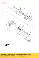 21V181200000, Yamaha, levier de vitesses yamaha yfm 250 2000 2001 2002 2003 2004 2005 2006 2007 2008, Nouveau