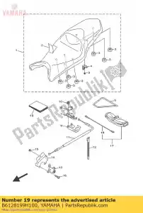 yamaha B6128199H100 o / m xj6n / xj6na - Lado inferior