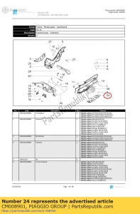 aprilia CM008901 mata - Dół