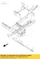 6128219C00, Suzuki, geen beschrijving beschikbaar suzuki gsx 600 1988 1989 1990 1991 1992 1993 1994 1995 1996 1997, Nieuw