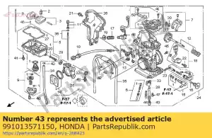 Honda 991013571150 jato, principal, # 115 - Lado inferior