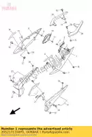 20S2171100PD, Yamaha, coperchio, lato 1 yamaha xj 600 2014, Nuovo