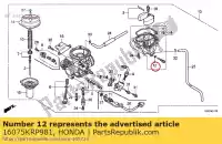 16075KRP981, Honda, junta tórica honda scv lead  scv100f cb125e 100 125 , Nuevo