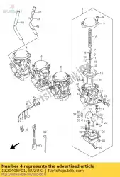 Aqui você pode pedir o carburador assy em Suzuki , com o número da peça 1320408F01: