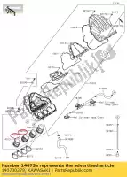 140730279, Kawasaki, duct,#2 zr1000daf kawasaki  klz z 1000 2010 2011 2012 2013 2014 2015 2016 2017 2018, New