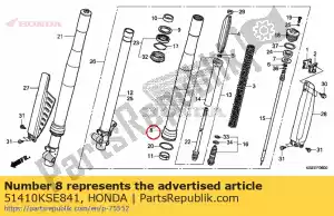 Honda 51410KSE841 rurka zewn?trzna - Dół