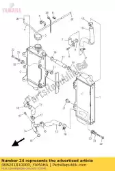 Aqui você pode pedir o amortecedor, localizando 1 em Yamaha , com o número da peça 4KB241810000: