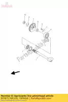 90387176R100, Yamaha, colarinho (j45) yamaha tz 250 2000 2001 2002, Novo