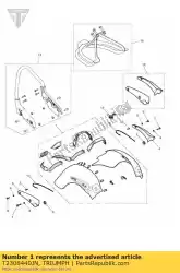 Ici, vous pouvez commander le t2308440-jn garde-boue arrière auprès de Triumph , avec le numéro de pièce T2308440JN:
