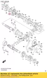 Tutaj możesz zamówić ? O? Ysko 15x36x1 od Suzuki , z numerem części 0926415001: