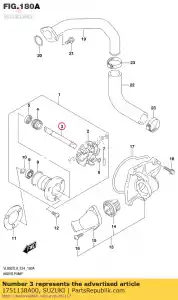 suzuki 1751138A00 albero - Il fondo