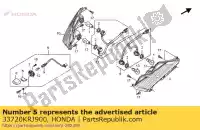 33720KRJ900, Honda, cabo comp, r rr co honda fes pantheon  fes125 125 , Novo