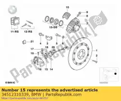 Qui puoi ordinare spessore - 1. 000 mm da BMW , con numero parte 34512310339: